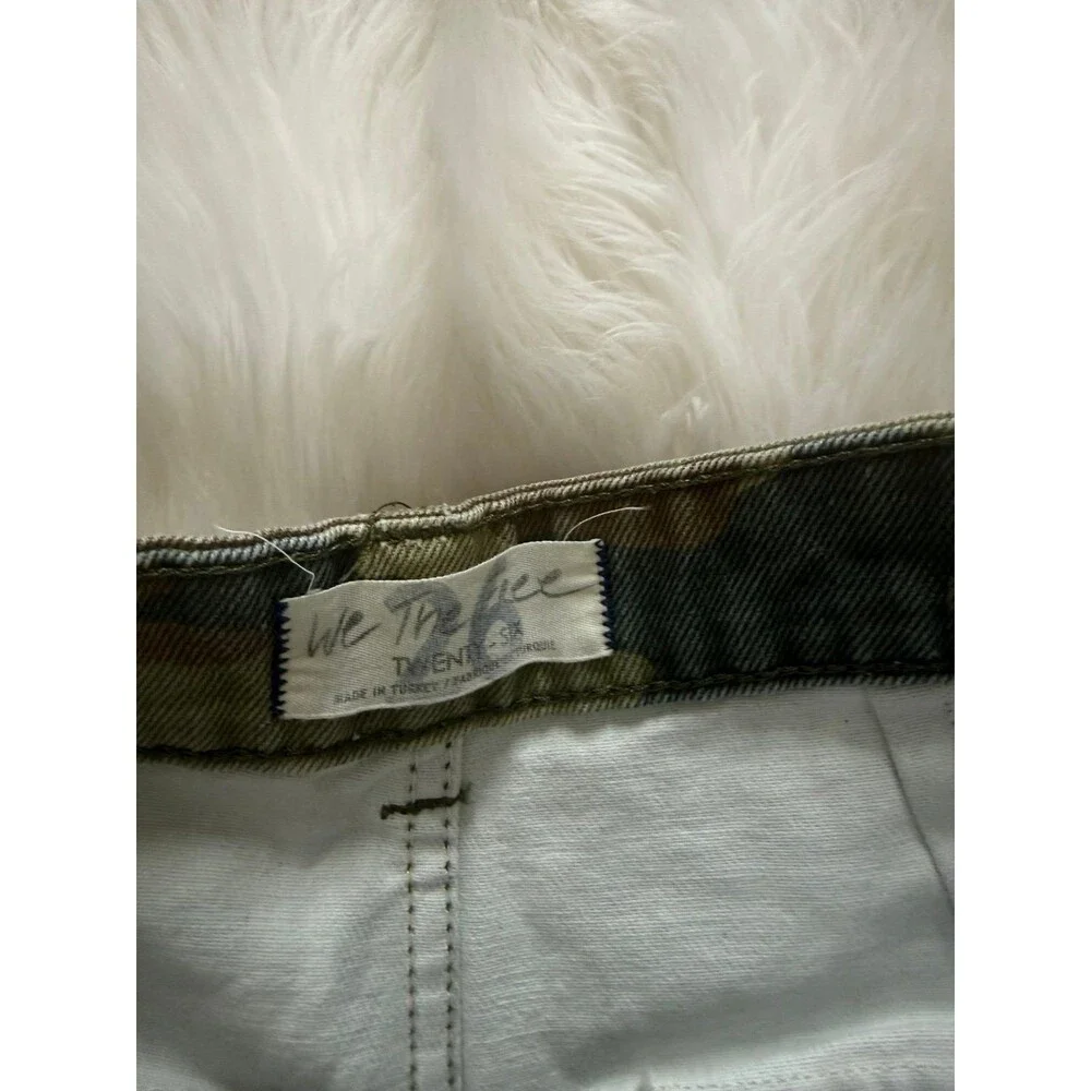 Free People Remy Camo Crop pants Size 26